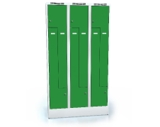 Cloakroom locker Z-shaped doors ALDOP 1920 x 1050 x 500